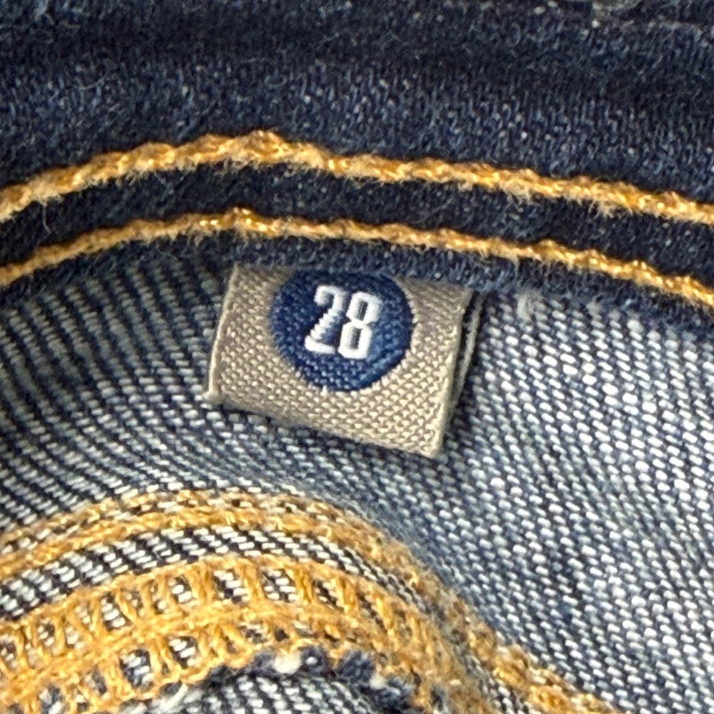 Citizens of Humanity Manic Mini Bootcut Jeans Dark Wash Size 28 Low Rise - Picture 7 of 11